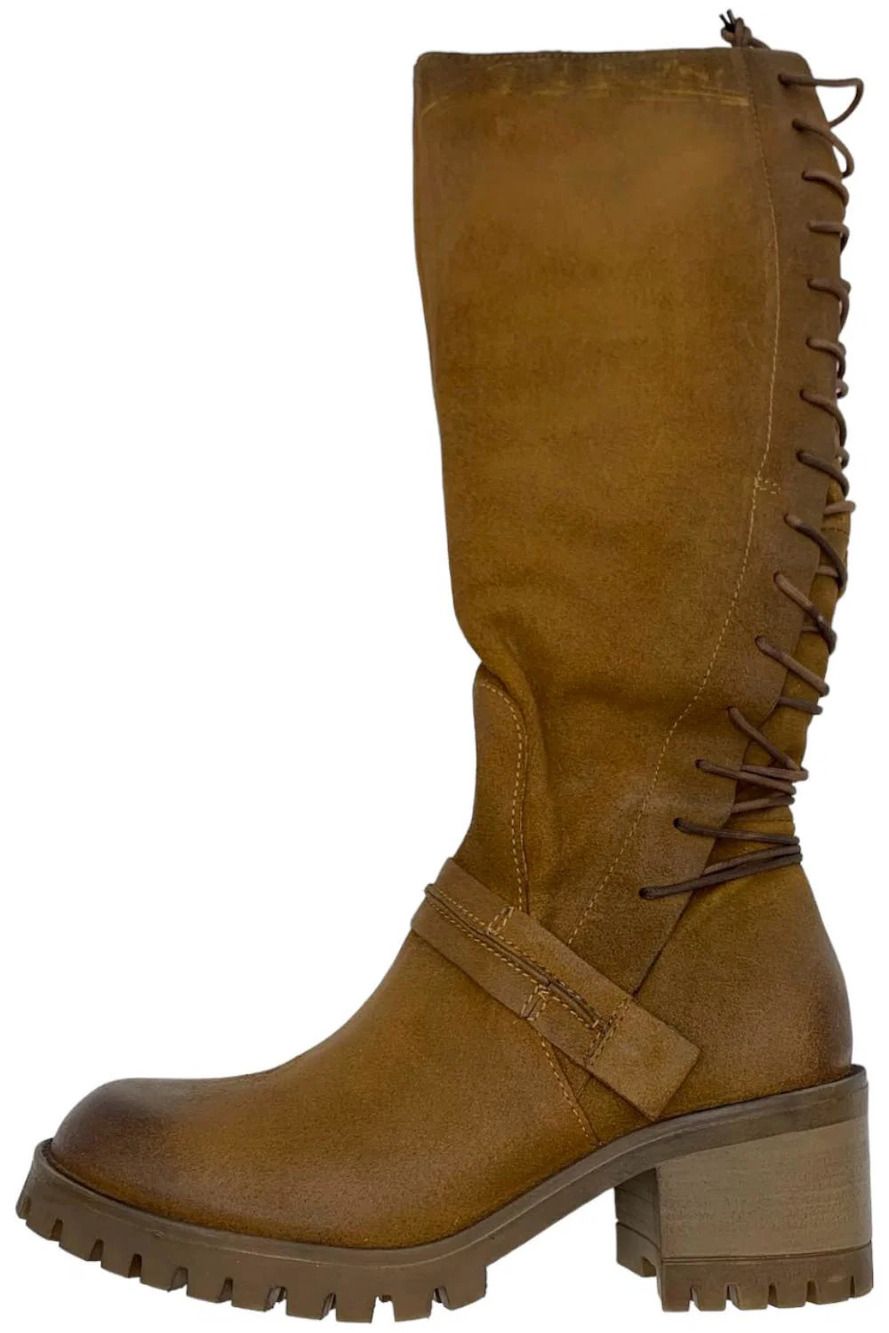 Miz Mooz Women's Mavis Tall Boots Hickory - Medium - Picture 2 of 2